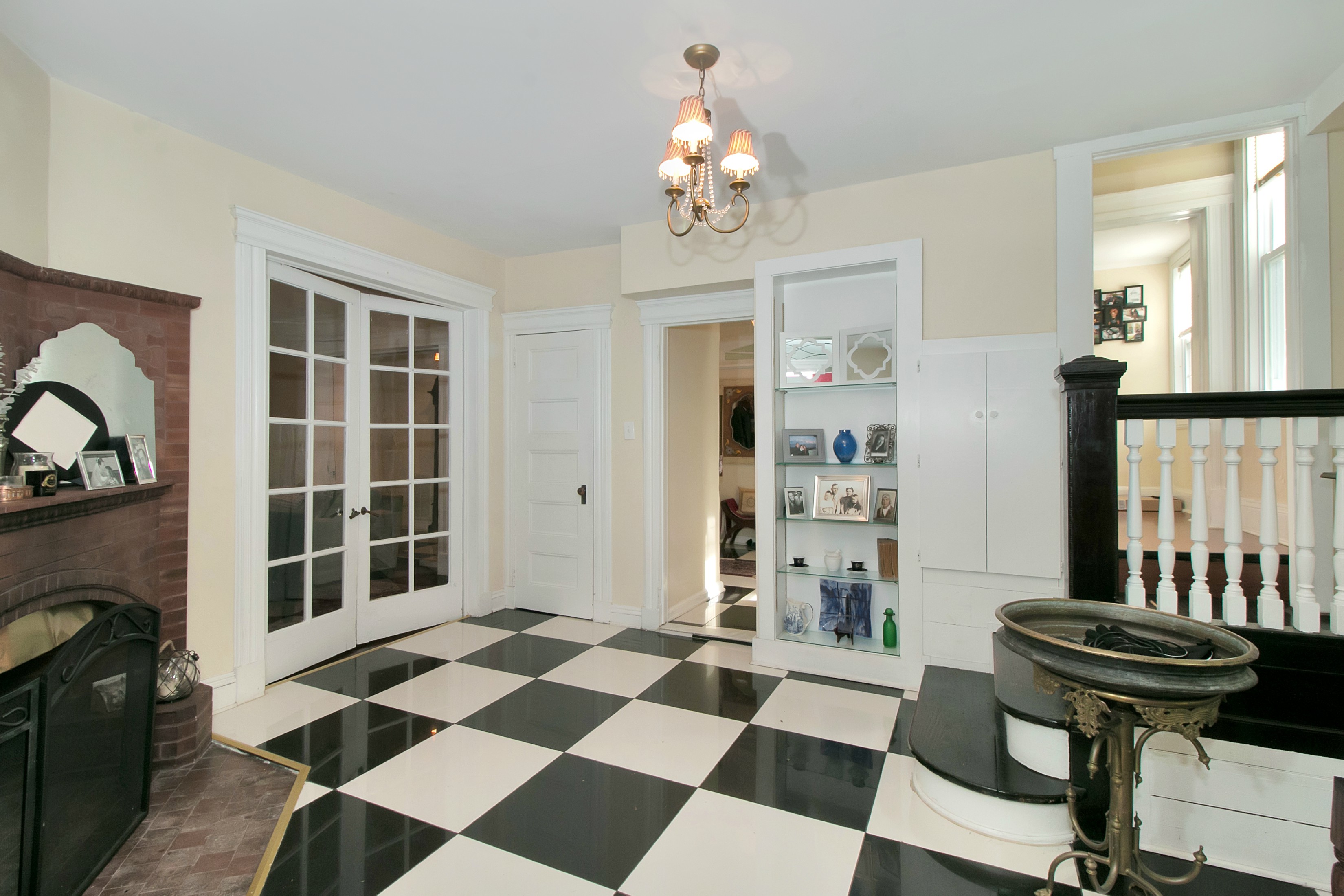 92 highwood ave tenafly nj 07670 checkerboard floor