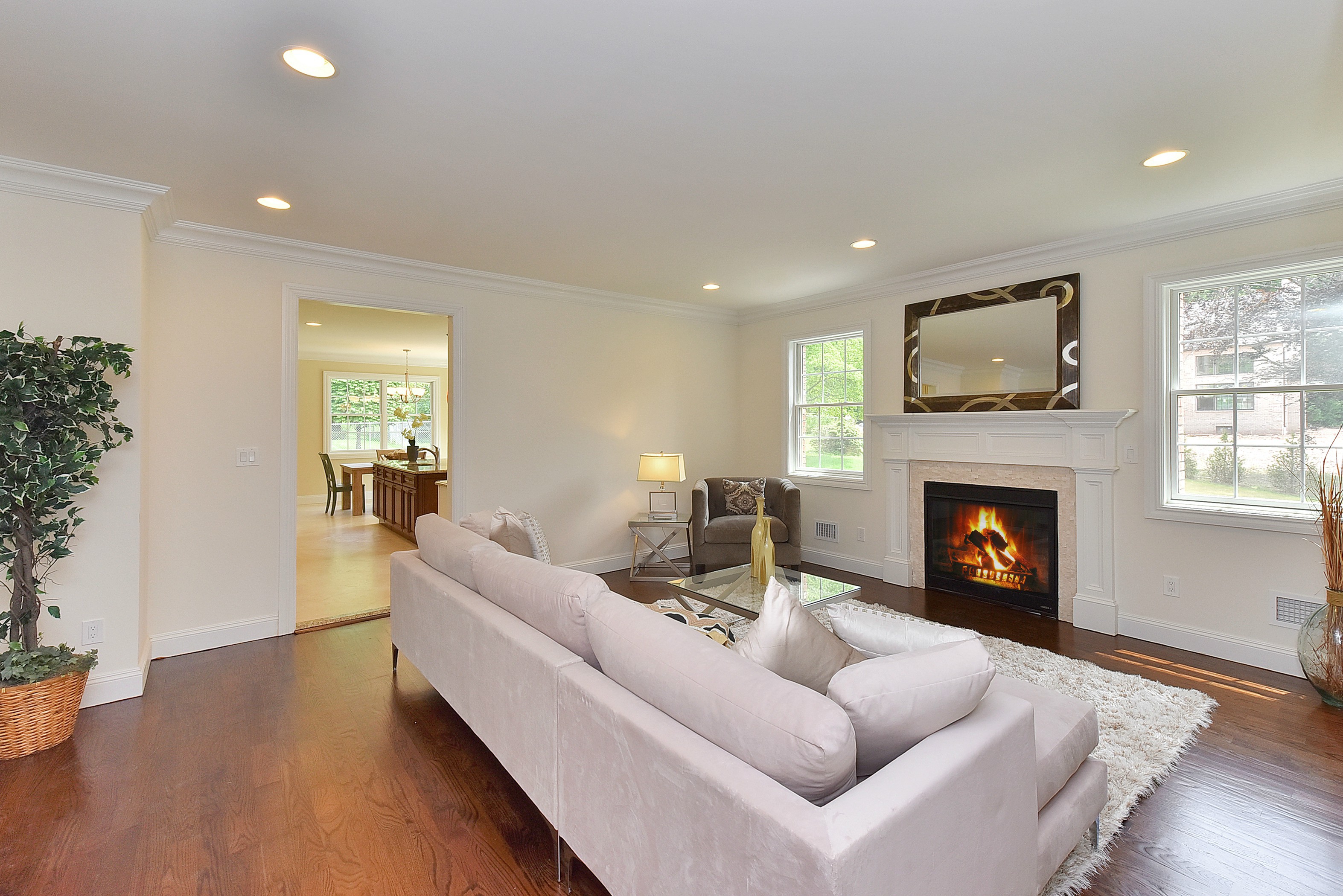 8 canterbury rd norwood nj 07648 living room with fireplace