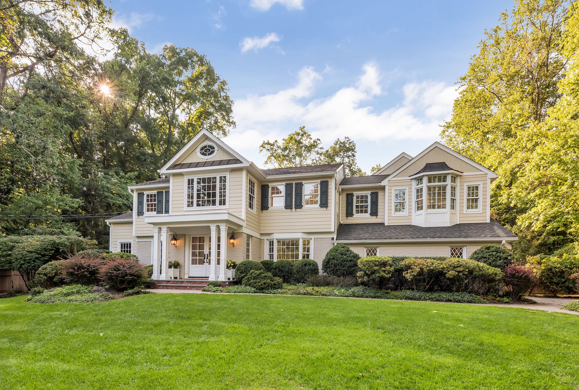 126 hampshire hill rd upper saddle river nj 07458 front yard view