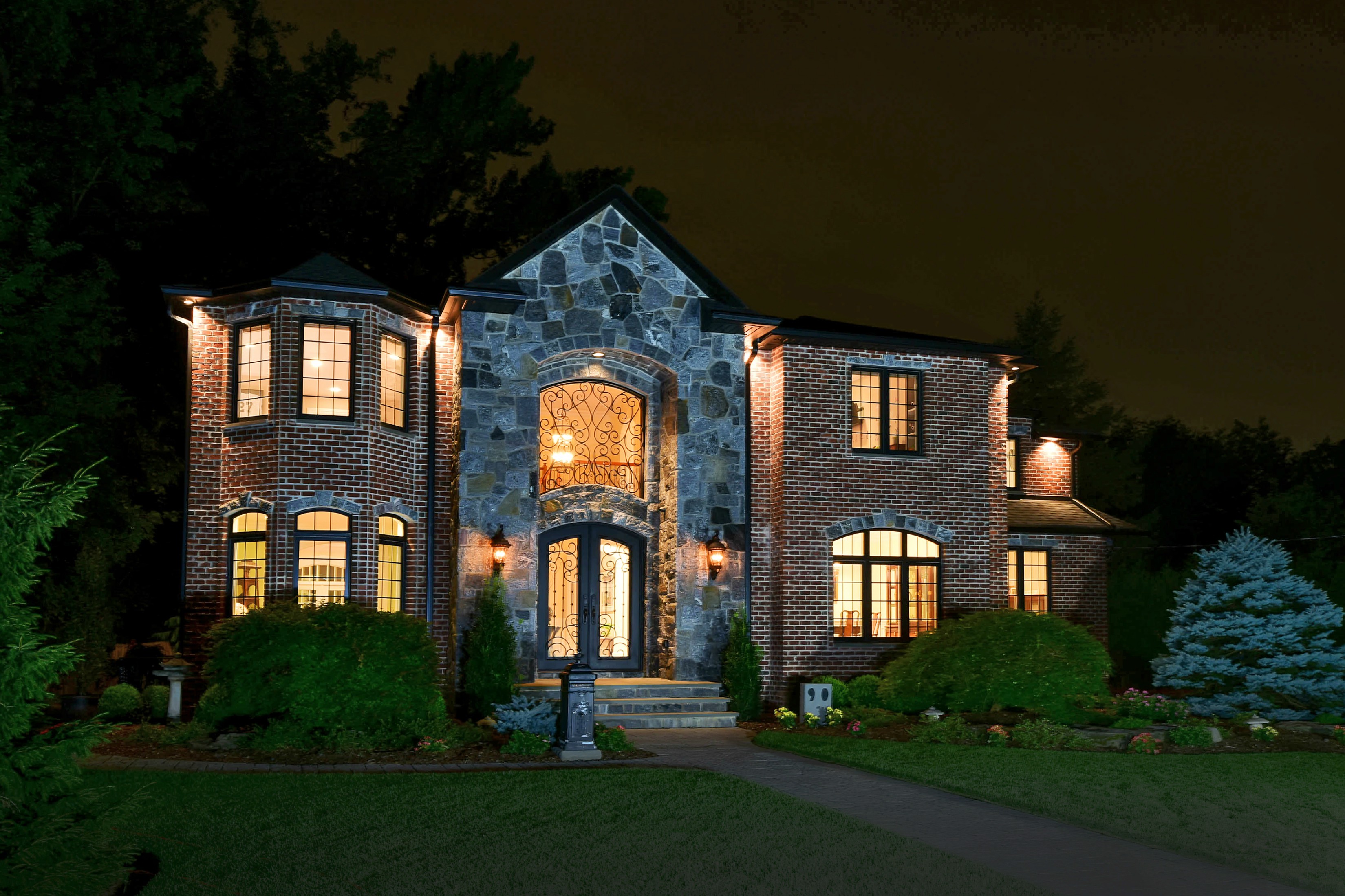 90 coppell dr tenafly nj 07670 font right night view