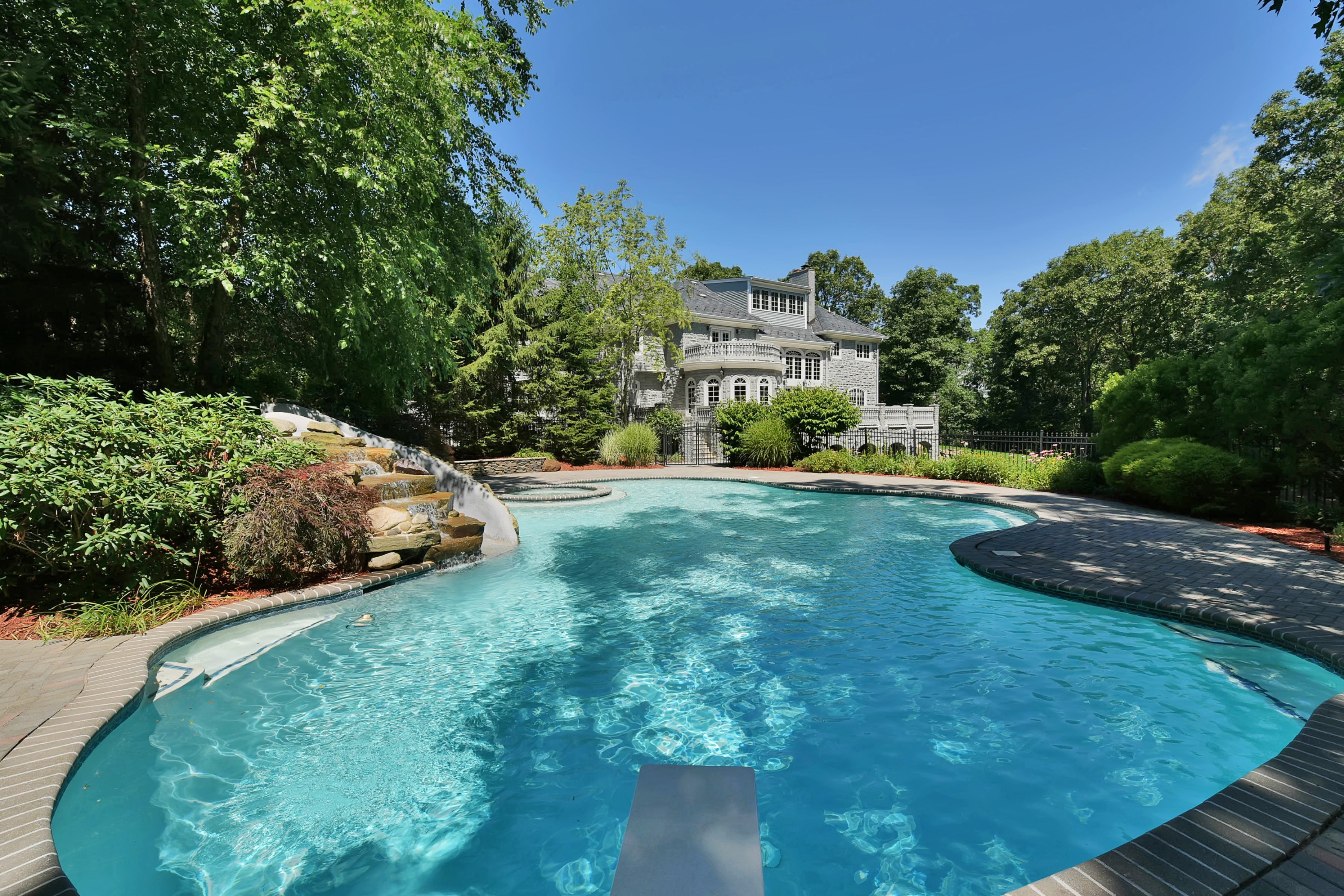 23 old timber trl boonton township nj 07005 far left view from swimming pool