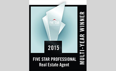 4 Year Winner FIVESTAR® Real Estate Agent Award- NJ Monthly Magazine – Top NJ Real Estate Agents