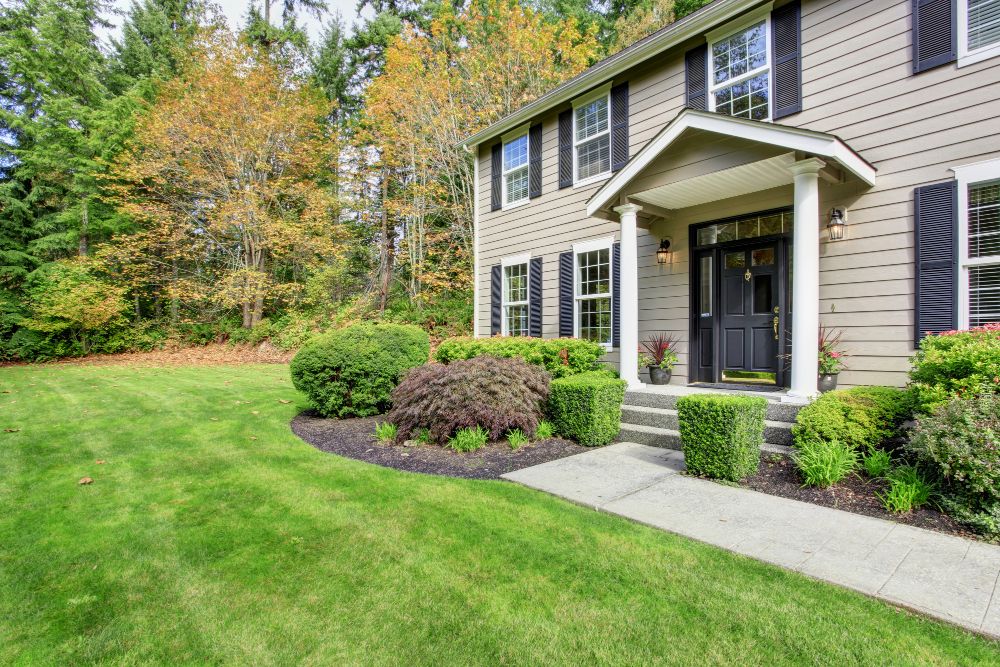 exterior of a large house