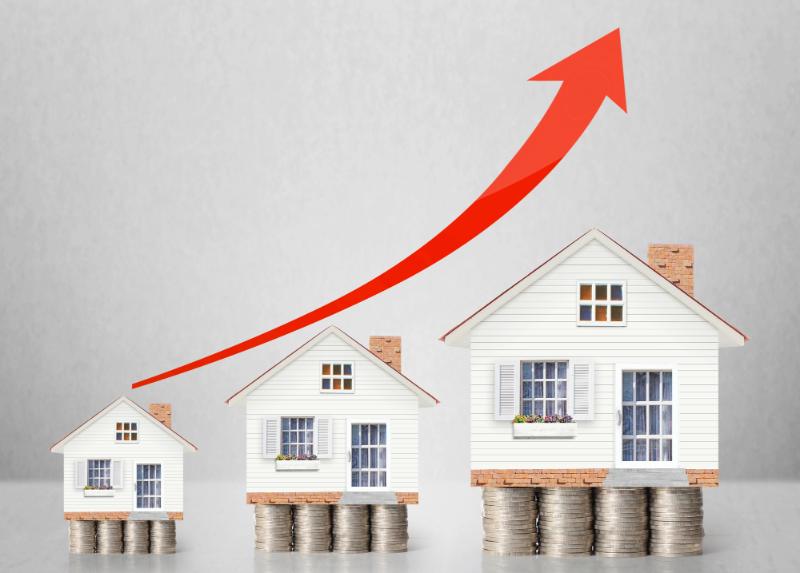 average home value increase per year