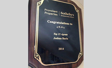 Prominent Properties Sotheby’s International Realty– Top 25 Agents 2014