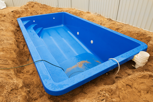 swimming pool installation